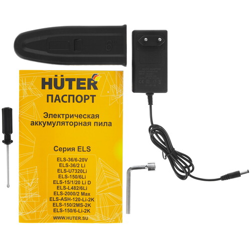 Купить Аккумуляторная цепная пила HUTER ELS-150/6Li  шина - 15 см (6")  5490969. Характеристики, отзывы и цены в Донецке