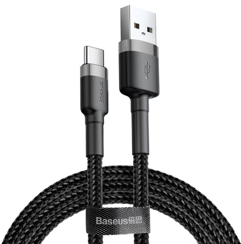 Купить Кабель круглый Baseus USB Type-C - USB 2.0 Type-A черный 0.5 м  5627441. Характеристики, отзывы и цены в Донецке
