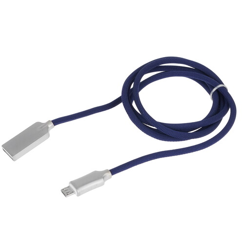 Купить Кабель круглый Cablexpert micro USB - USB 2.0 Type-A синий 1 м  5485510. Характеристики, отзывы и цены в Донецке