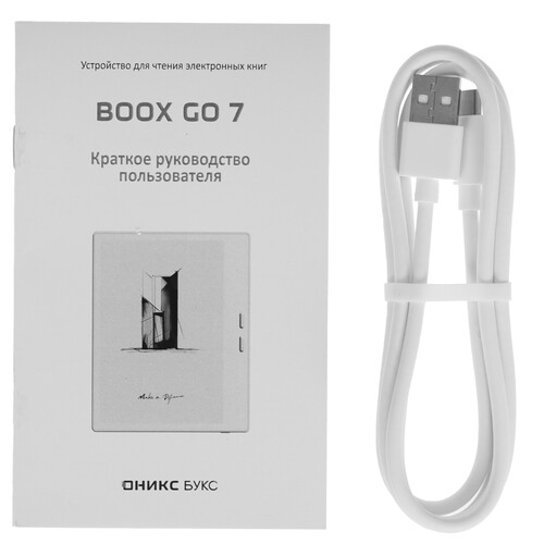 Купить 7" Электронная книга ONYX BOOX Go 7 белый  9276727. Характеристики, отзывы и цены в Донецке