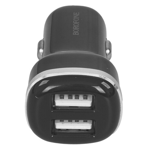 Купить Автомобильное ЗУ Borofone BZ13A Extreme черный  9244277. Характеристики, отзывы и цены в Донецке