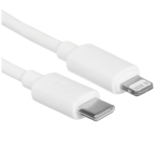 Купить Кабель круглый Baseus Lightning 8-pin - USB Type-C белый 1.5 м  5627693. Характеристики, отзывы и цены в Донецке