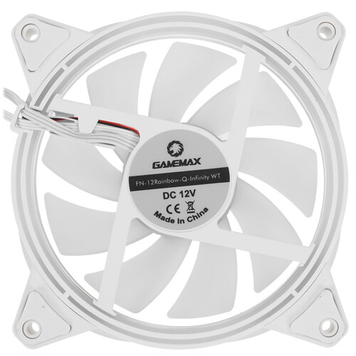 Купить Вентилятор GameMax FN-12Rainbow-Q-Infinity WT  9092047. Характеристики, отзывы и цены в Донецке