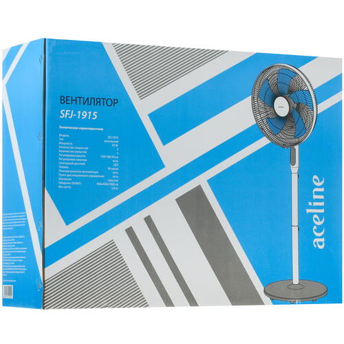 Купить Вентилятор Aceline SFJ-1915  белый  4863691. Характеристики, отзывы и цены в Донецке