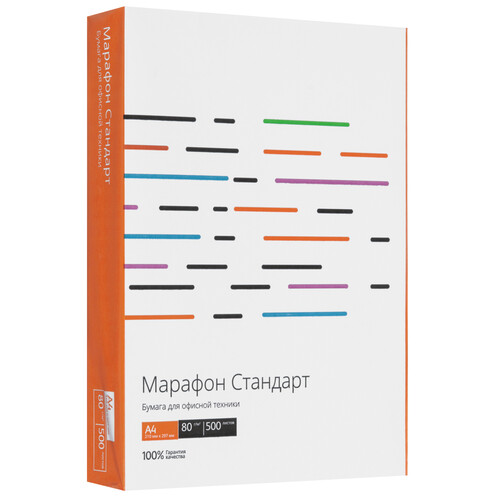Купить Бумага Марафон Стандарт белый  5610089. Характеристики, отзывы и цены в Донецке