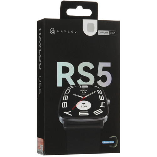 Купить Смарт-часы Haylou RS5 + доп. ремешок  5490972. Характеристики, отзывы и цены в Донецке