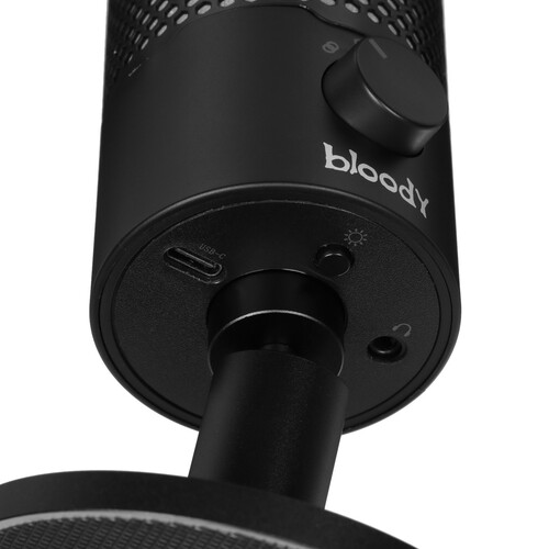 Купить Микрофон A4Tech Bloody GM50 Pro черный  5458257. Характеристики, отзывы и цены в Донецке