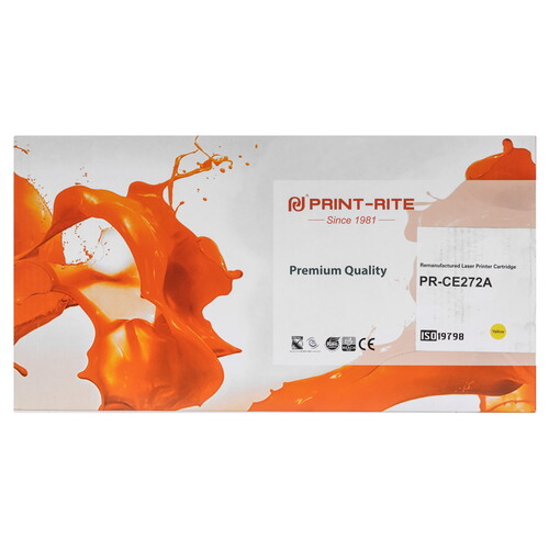 Купить Картридж лазерный Print-Rite PR-CE272A желтый  9150415. Характеристики, отзывы и цены в Донецке