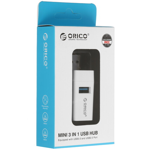 Купить USB-разветвитель ORICO MINI-U32-WH-BP  5471174. Характеристики, отзывы и цены в Донецке