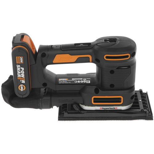 Купить Виброшлифовальная машина Worx WX820 PowerShare 20V  8143020. Характеристики, отзывы и цены в Донецке