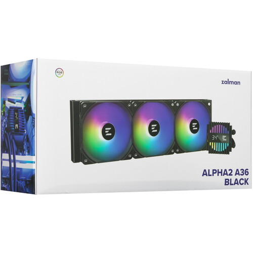 Купить Система охлаждения ZALMAN ALPHA2 A36 черная  5447520. Характеристики, отзывы и цены в Донецке