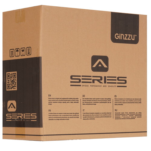 Купить Корпус GiNZZU B380  белый  9230051. Характеристики, отзывы и цены в Донецке