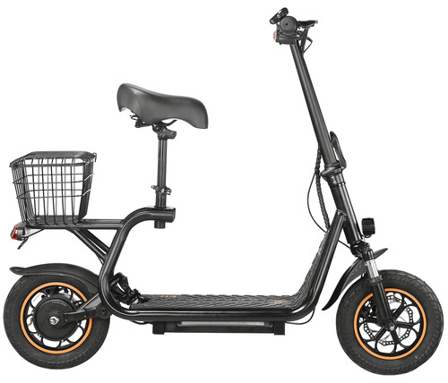 Купить Электросамокат Kugoo С1+ черный  5491146. Характеристики, отзывы и цены в Донецке