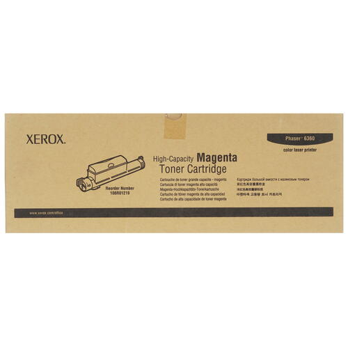 Купить Картридж лазерный Xerox 106R01219 пурпурный, с чипом  7974261. Характеристики, отзывы и цены в Донецке
