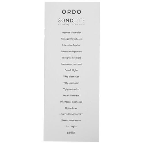 Купить Электрическая зубная щетка Ordo Sonic Lite-N зеленый  9132061. Характеристики, отзывы и цены в Донецке