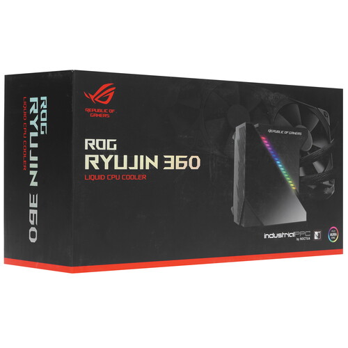 Купить Система охлаждения ASUS ROG RYUJIN 360 черная  1319209. Характеристики, отзывы и цены в Донецке