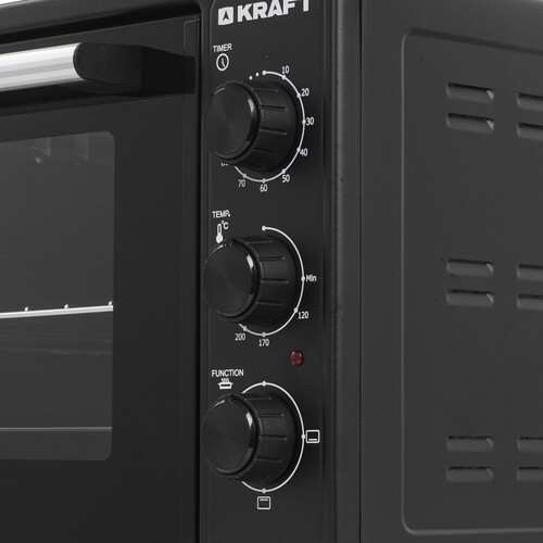 Купить Мини-печь Kraft KN-MO 3900 FBL черный  9265941. Характеристики, отзывы и цены в Донецке