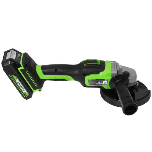 Купить Углошлифовальная машина (УШМ) Greenworks GD24AG 24V  5346973. Характеристики, отзывы и цены в Донецке