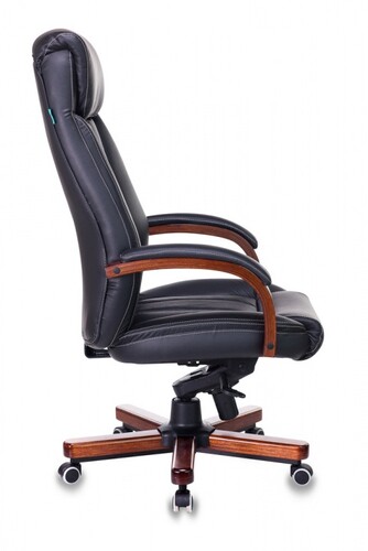 Купить Кресло офисное Бюрократ T-9922WALNUT черный  9096956. Характеристики, отзывы и цены в Донецке