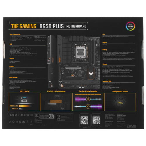 Купить Материнская плата ASUS TUF GAMING B650-PLUS  5084599. Характеристики, отзывы и цены в Донецке