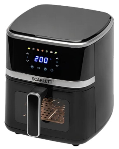 Купить Аэрогриль Scarlett SC-AF15S02D черный  9305843. Характеристики, отзывы и цены в Донецке
