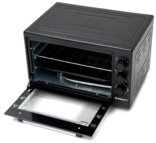 Купить Мини-печь Kraft KF-MO 3800 BL черный  5084860. Характеристики, отзывы и цены в Донецке