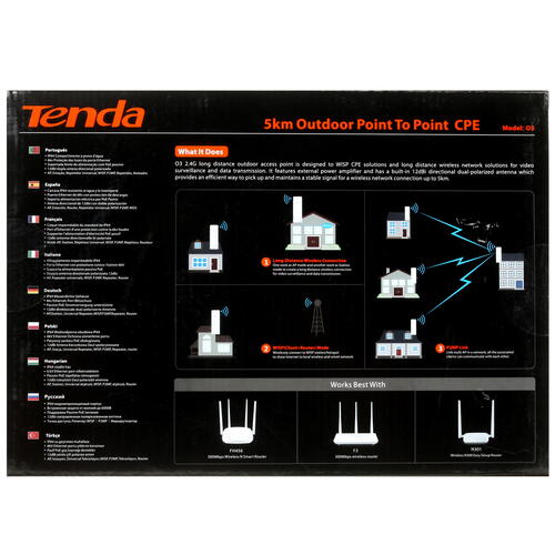 Купить Точка доступа Tenda O3  4873944. Характеристики, отзывы и цены в Донецке