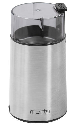 Купить Кофемолка электрическая MARTA MT-CG2180C серебристый  9058513. Характеристики, отзывы и цены в Донецке