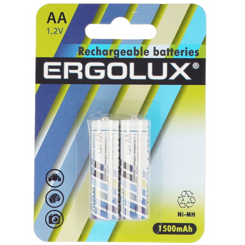 Купить Аккумулятор Ergolux NHAA1500BL2 1500 мА*ч  5617137. Характеристики, отзывы и цены в Донецке