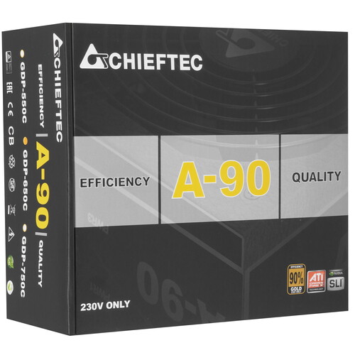 Купить Блок питания Chieftec A-90 650W  1215305. Характеристики, отзывы и цены в Донецке