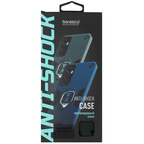 Купить Накладка  BoraSCO Anti-Shok Case для Tecno SPARK 30 4G зеленый  5601793. Характеристики, отзывы и цены в Донецке