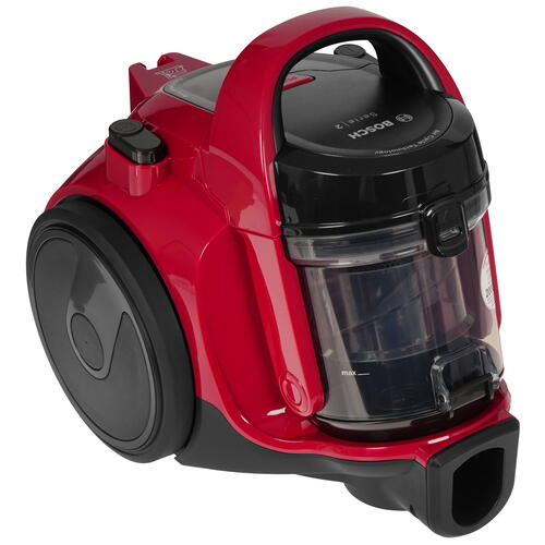 Купить Пылесос Bosch Serie 2 красный  5346818. Характеристики, отзывы и цены в Донецке
