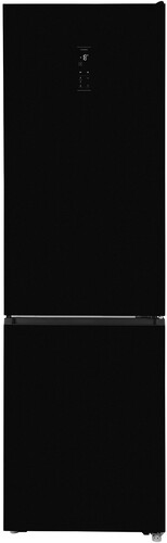 Купить Холодильник с морозильником   Hyundai CC50073F черный  9309438. Характеристики, отзывы и цены в Донецке