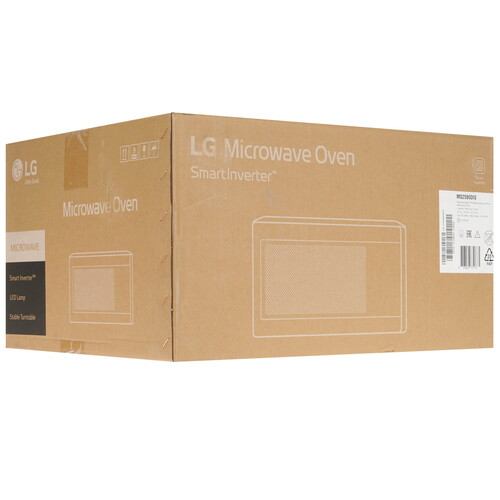 Купить Микроволновая печь LG MS2595DIS черный  5093063. Характеристики, отзывы и цены в Донецке