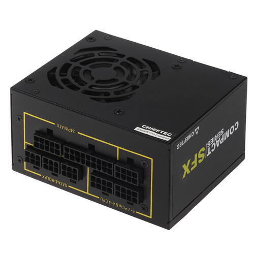 Купить Блок питания Chieftec COMPACT 650W [CSN-650C] черный  1326786. Характеристики, отзывы и цены в Донецке