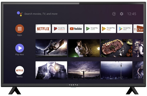 Купить 40" (101 см) LED-телевизор Vekta LD-40SF4850BS черный  9082992. Характеристики, отзывы и цены в Донецке