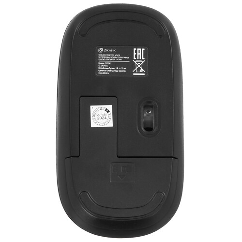 Купить Клавиатура+мышь беспроводная   Oklick S255W черный  5603243. Характеристики, отзывы и цены в Донецке