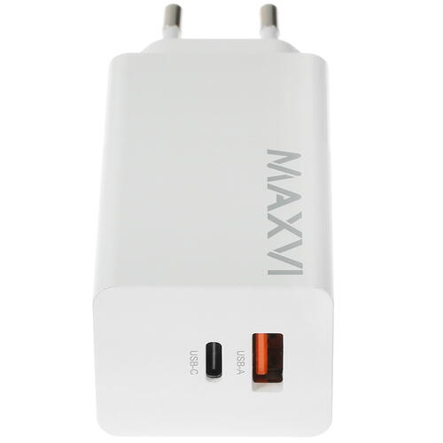 Купить Сетевое зарядное устройство Maxvi A482GN белый  5075593. Характеристики, отзывы и цены в Донецке