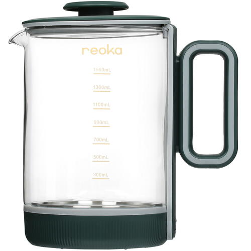 Купить Электрочайник Reoka RKEK-04TSG зеленый  9974393. Характеристики, отзывы и цены в Донецке