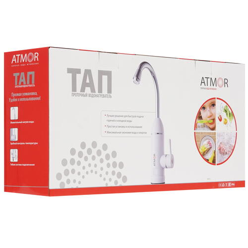 Купить Водонагреватель электрический Atmor TAP 3520061  9046880. Характеристики, отзывы и цены в Донецке