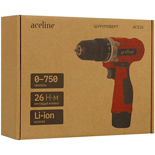 Купить Шуруповерт Aceline ACS26  5092449. Характеристики, отзывы и цены в Донецке