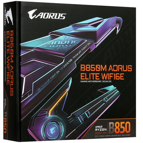 Купить Материнская плата GIGABYTE B850M AORUS ELITE WIFI6E  5622573. Характеристики, отзывы и цены в Донецке