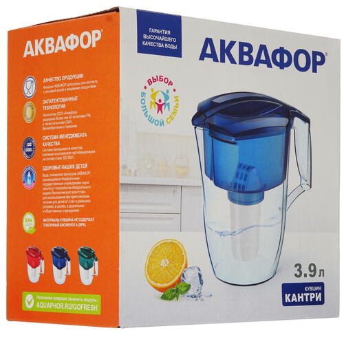 Купить Фильтр-кувшин Аквафор Кантри А5  4879009. Характеристики, отзывы и цены в Донецке