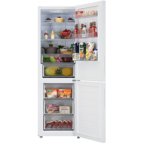 Купить Холодильник с морозильником   Haier CEF536CWG белый  9300085. Характеристики, отзывы и цены в Донецке