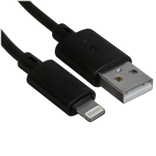 Купить Кабель круглый Hoco Lightning 8-pin - USB 2.0 Type-A черный 1 м  5475134. Характеристики, отзывы и цены в Донецке