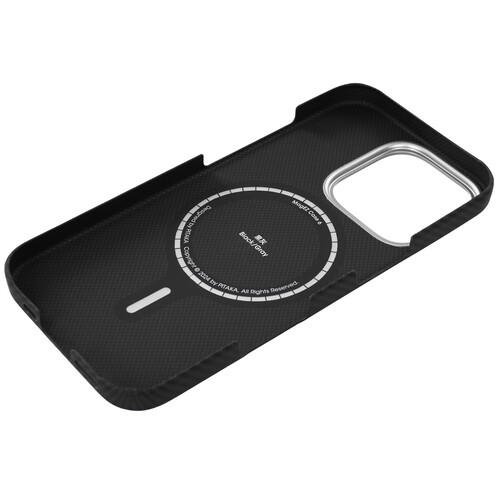 Купить Накладка  Pitaka Ultra-Slim Case для Apple iPhone 16 Pro черный/серый  5492713. Характеристики, отзывы и цены в Донецке