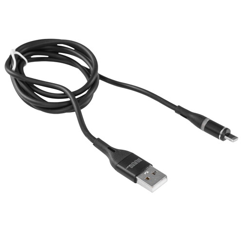 Купить Кабель круглый Pro Legend Lightning 8-pin - USB 2.0 Type-A черный 1 м  9190799. Характеристики, отзывы и цены в Донецке