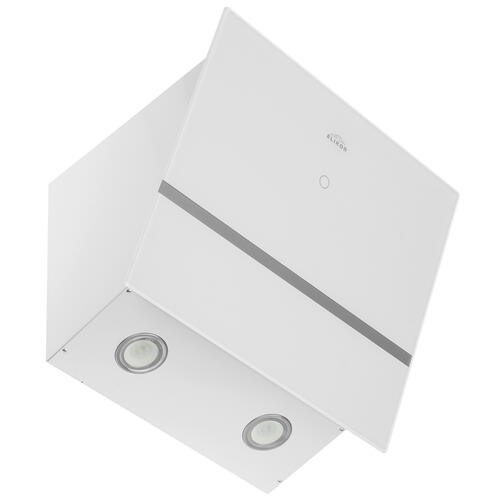 Купить Вытяжка наклонная Elikor RISE WH 50 белый/белый  9106565. Характеристики, отзывы и цены в Донецке