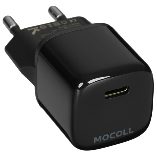 Купить Сетевое зарядное устройство MOCOLL Flash Series 30W черный  5470418. Характеристики, отзывы и цены в Донецке