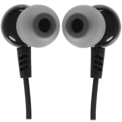 Купить Проводные наушники Deppa Stereo Alum Pro черный  9096137. Характеристики, отзывы и цены в Донецке